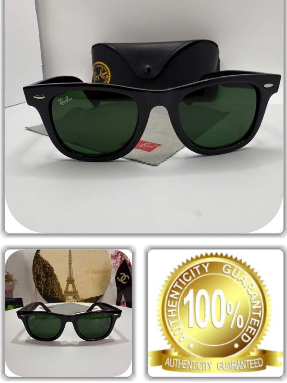 STUNNING RAY BAN WAYFARER RB 2140-F SUNGLASSES!